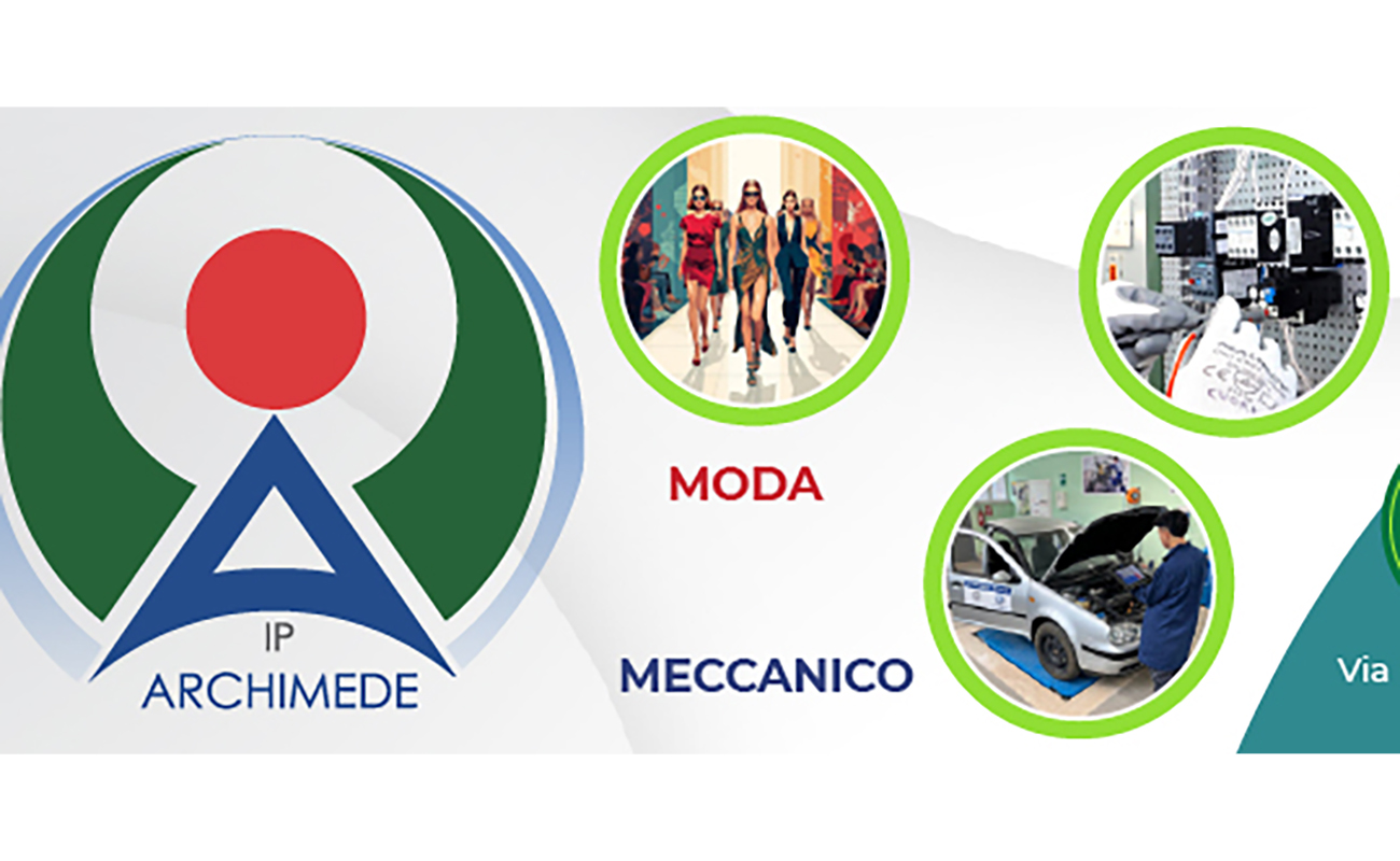 IP Archimede, open day 2026 tra moda, elettrico e meccanico: “Il tuo futuro è già in lavorazione”